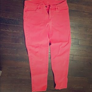 Hot pink Levi Strauss jeans!